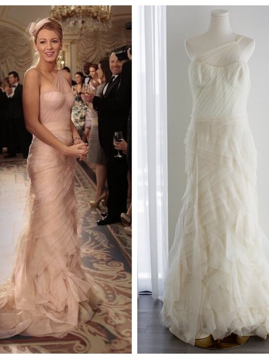 Vera Wang Dresses & Skirts - Vera Wang Farrah Ivory Gossip Girl Wedding Bridal Tulle Gown